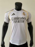 2025/26 Mens Real Madrid home Player version white