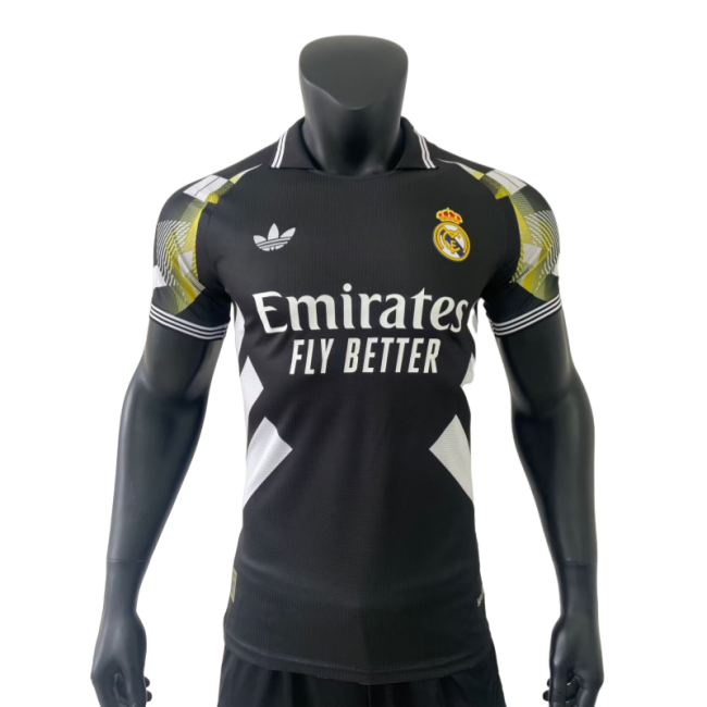 2025-26 Mens Real Madrid   Player black Special Edition  soccer jersey