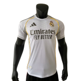2025/26 Mens Real Madrid home Player version white