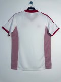 Retro Mens China home white soccer jersey 2002