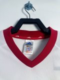 Retro Mens China home white soccer jersey 2002