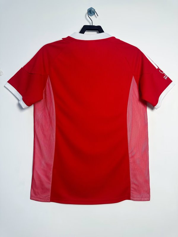 Retro Mens China away red soccer jersey 2002