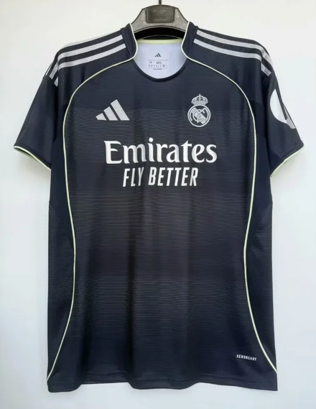 2025-26 Mens   Real Madrid Away 1:1  Soccer Jersey