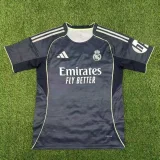 2014-15 Mens   Real Madrid  away black  Soccer Jersey
