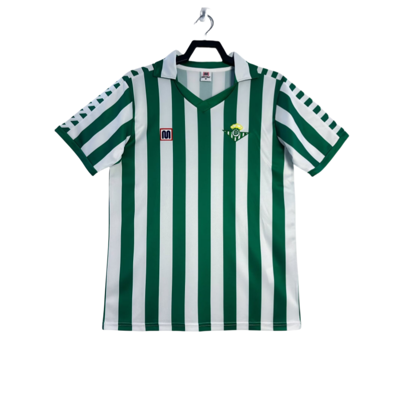 RETRO Mens Real Betis home Jersey 1982-85