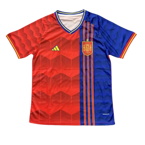Mens Spain  home Cheap  soccer  Jersey  2526