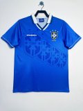 1996 Retro Brazil Away soccer Jersey Mens