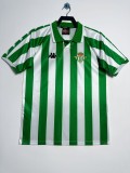 2000-01Mens  Real Betis Home Retro Soccer Jersey