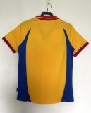 2000 Mens Romania Retro orange home Soccer Jersey