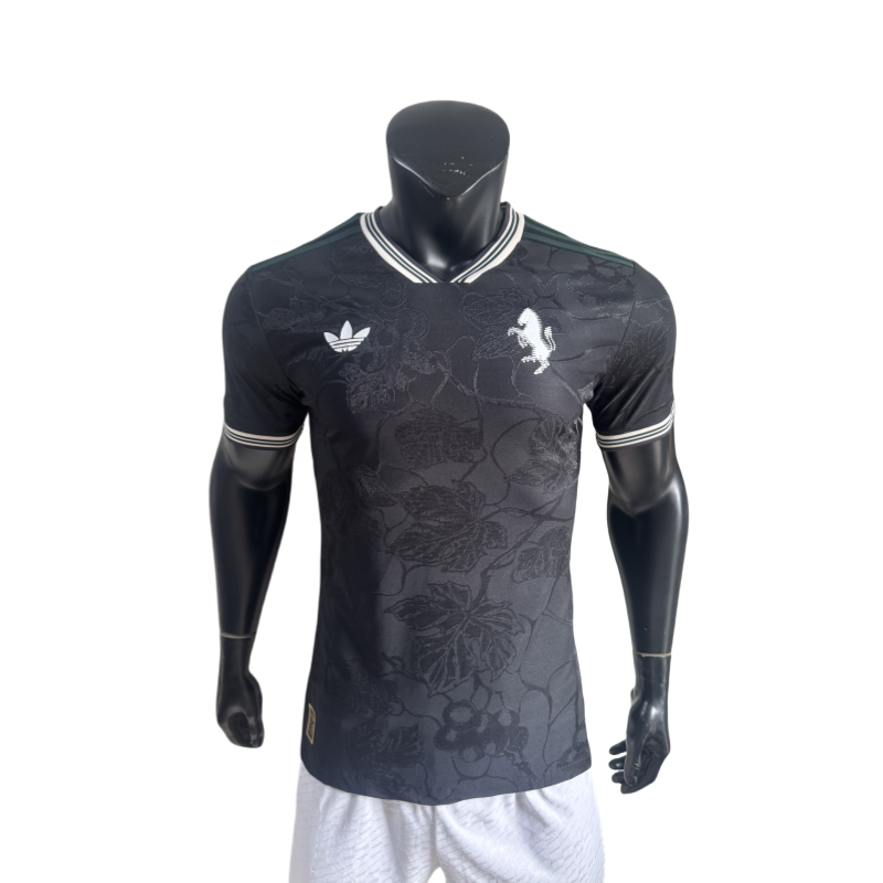 Player version Mens Juventus black Third away  Jersey 2526