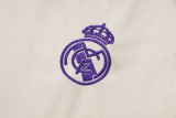 2025-26 Mens Real Madrid apricot vest Training Short Suit