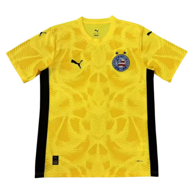 2025-26 Mens BaHia yellow GoalKeeper Soccer Jersey