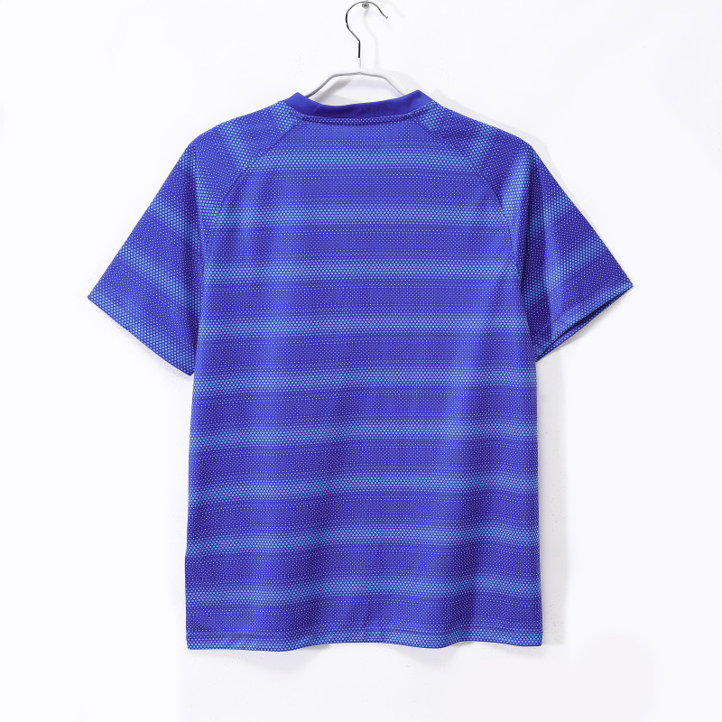 2014 Mens Brazil blue Retro Home soccer Jersey