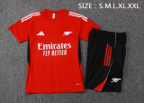2025-26 Mens Arsenal red black Training Short Suit