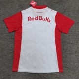 2025-26 Mens RB Leipzig White Red home soccer jersey