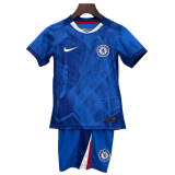 Kids Chelsea  home  soccer jersey 2025-26