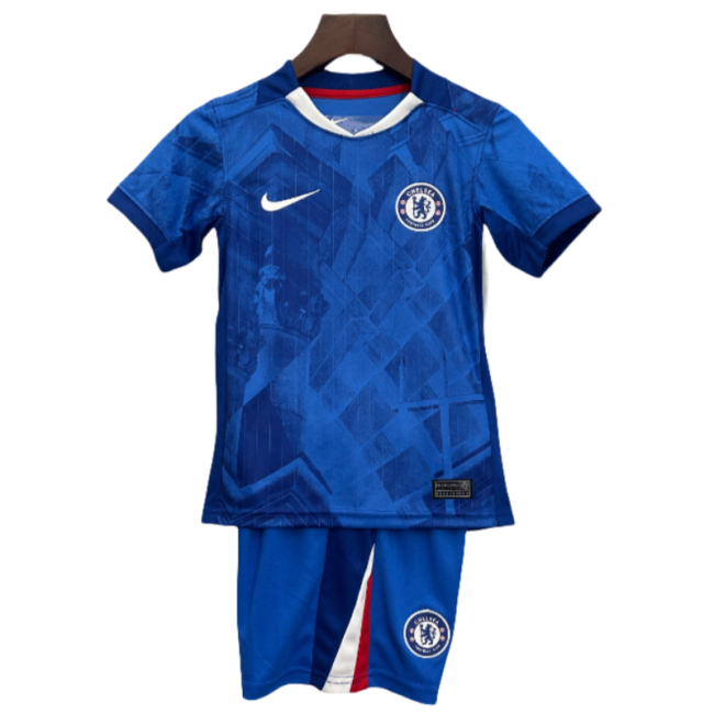 Kids Chelsea  home  soccer jersey 2025-26