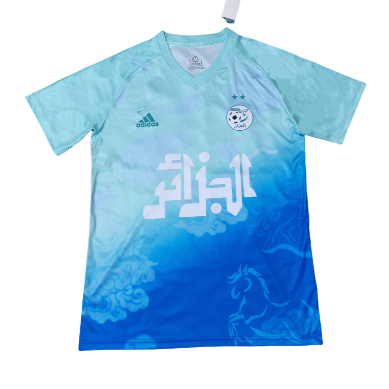 2025-26 Mens Algerian Pre match soccer jersey 