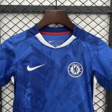 Kids Chelsea  home  soccer jersey 2025-26