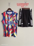 Mens Arsenal color vest Training Short Suit 2025-26