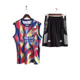 Mens Arsenal color vest Training Short Suit 2025-26