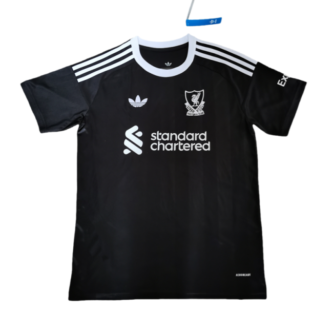 Mens LIV black Special Edition  Soccer Jersey 2025-26
