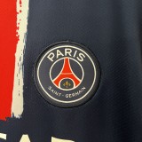 2024-25 Mens PSG Home blue  Soccer Jersey