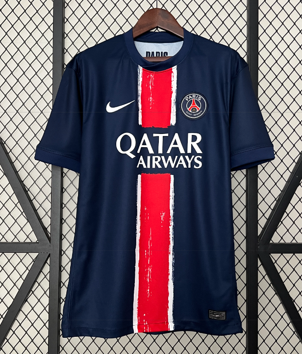 2024-25 Mens PSG Home blue  Soccer Jersey