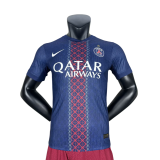 2025-26Mens PSG  Home Player Champions League Soccer Jersey （Have One Stars⭐)