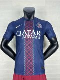 2025-26Mens PSG  Home Player Champions League Soccer Jersey （Have One Stars⭐)