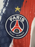 2024-25 Mens PSG away white Champions League Player Soccer Jersey （Have One Stars⭐)