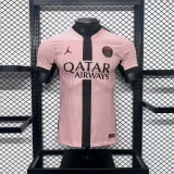 2024-25 Mens PSG  away  Champions League   Player Soccer Jersey （Have One Stars⭐)