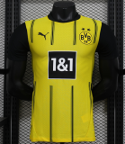 24-25Mens Dortmund Home Player Version Soccer Jersey