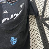 25-26 Mens CHarlotte FC Away Fans Soccer Jersey