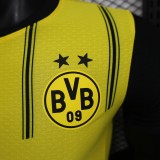 24-25Mens Dortmund Home Player Version Soccer Jersey