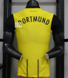 24-25Mens Dortmund Home Player Version Soccer Jersey