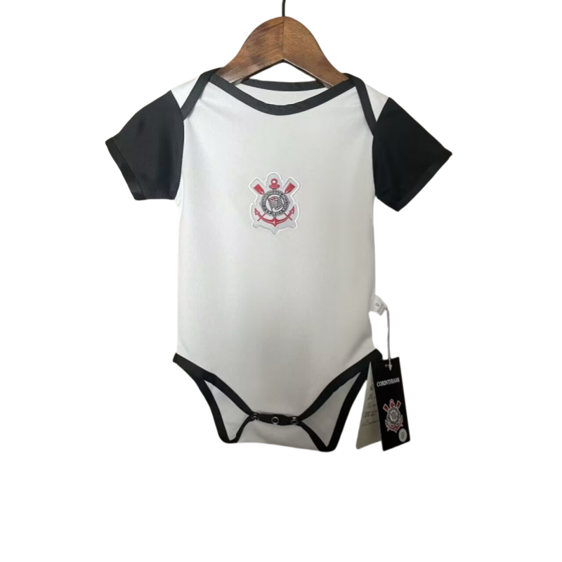 2025-26 Corinthians Home Baby Infant Crawl Suit