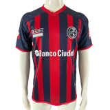 2013-14 San Lorenzo Home Retro Soccer Jersey