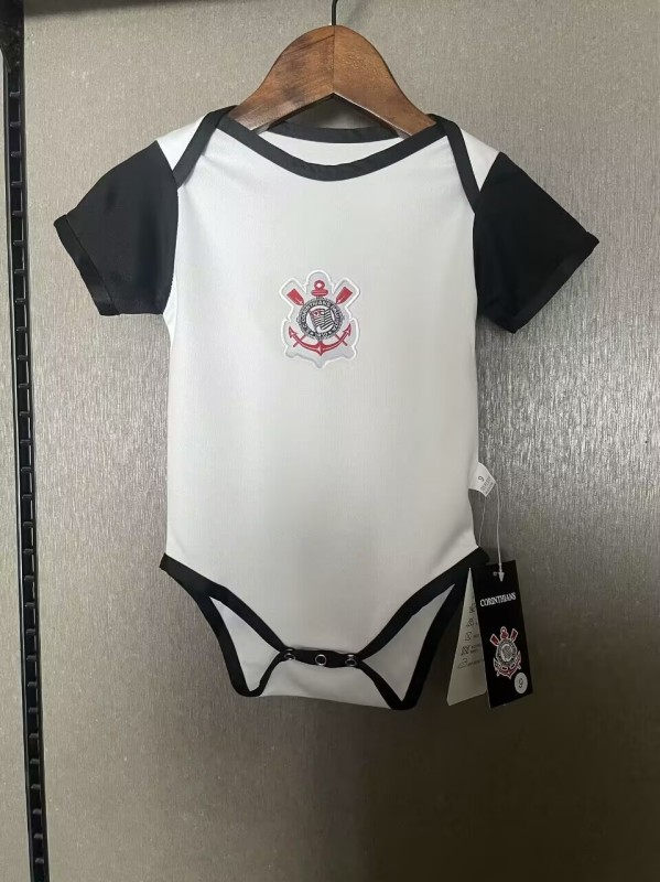 2025-26 Corinthians Home Baby Infant Crawl Suit