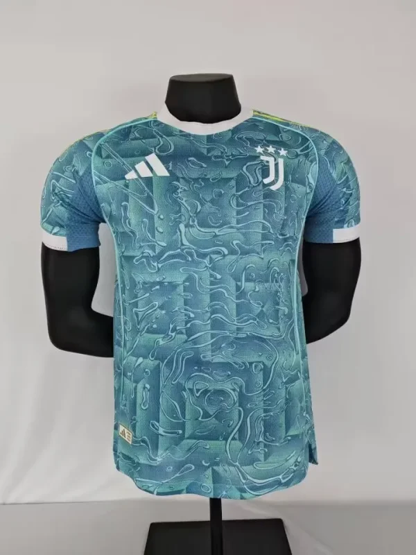 2025-26 Mens Juventus away  players version soccer Jersey