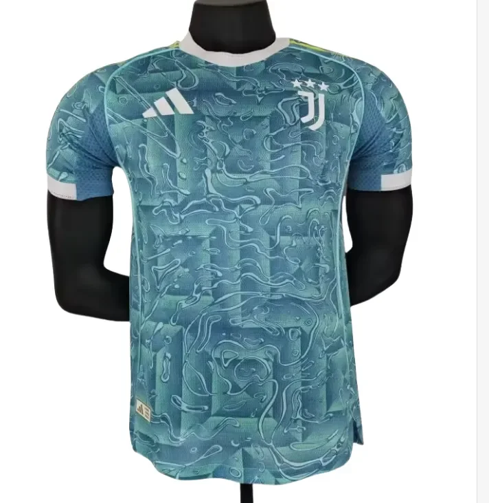 2025-26 Mens Juventus away  players version soccer Jersey