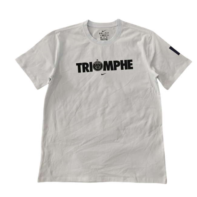 2025-26  Mens PSG white Soccer Jersey （Champions League version)