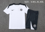 2025/26 Mens Chelsea white short training suit      D2574#