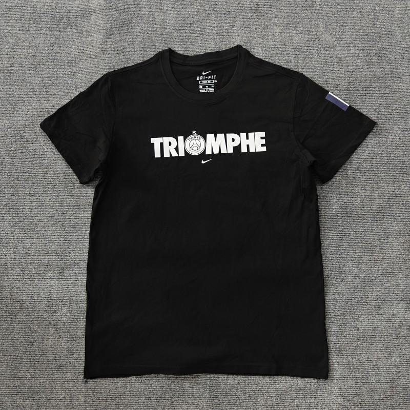 2025-26 Mens PSG black Soccer Jersey （Champions League version)