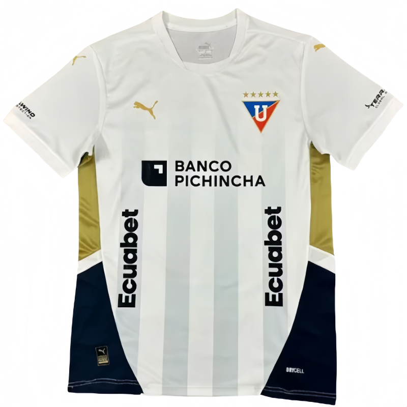 25-26 Mens Liga Dep Universitaria Quito （LDU ） Home Fans Soccer Jersey