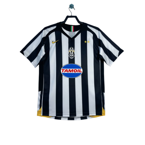 Mens Juventus home Retro soccer Jersey  2005-06