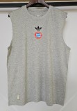 2025-26  Mens Manchester United grey vest Cotton Soccer Jersey