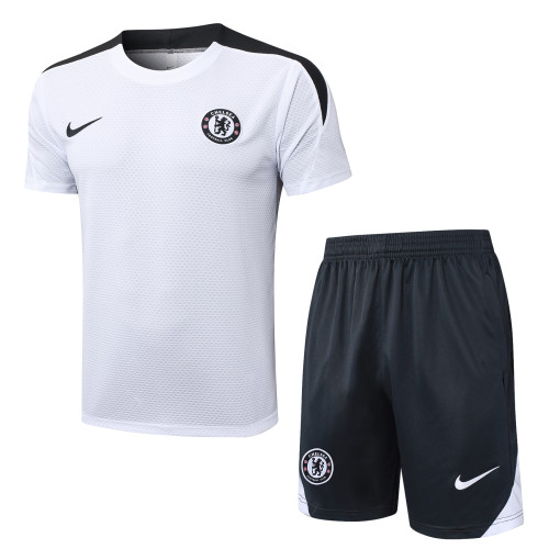2025/26 Mens Chelsea white short training suit      D2574#