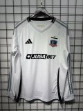 2025/26 Mens Colo-Colo home  Long Sleeve soccer jersey