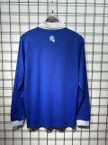 2025/26 Mens Salvador home blue  Long Sleeve  Soccer Jersey